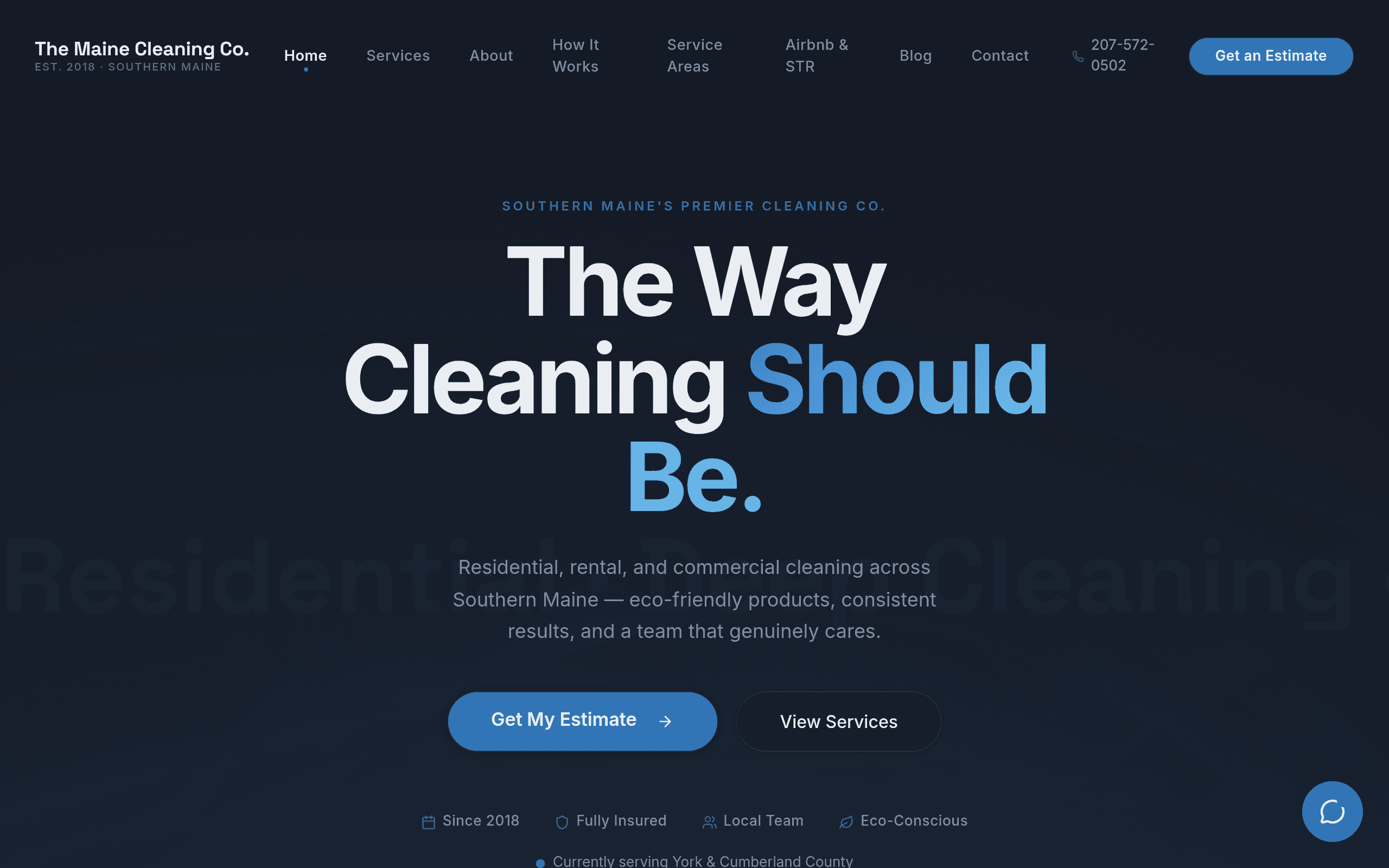 The Maine Cleaning Co. — preview